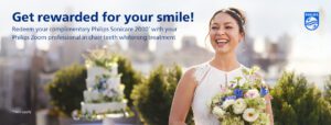 Teeth whitening offer win toothbrush